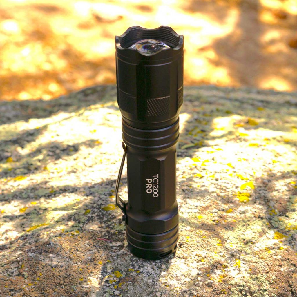 TC1200 Pro Tech Flashlight by 1Tac Wright Edison